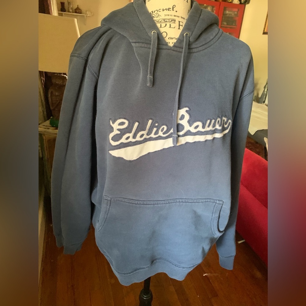 Eddie Bauer Men’s Blue Hoodie